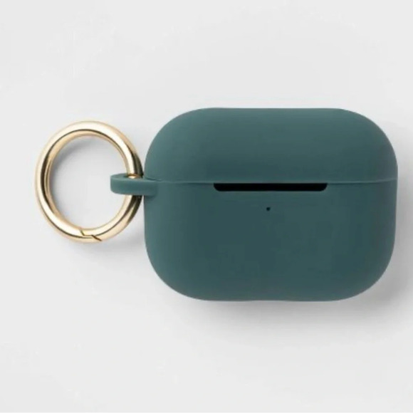 Heyday silicone earbud case cover fits AirPods Pro New bright teal - Picture 3 of 4